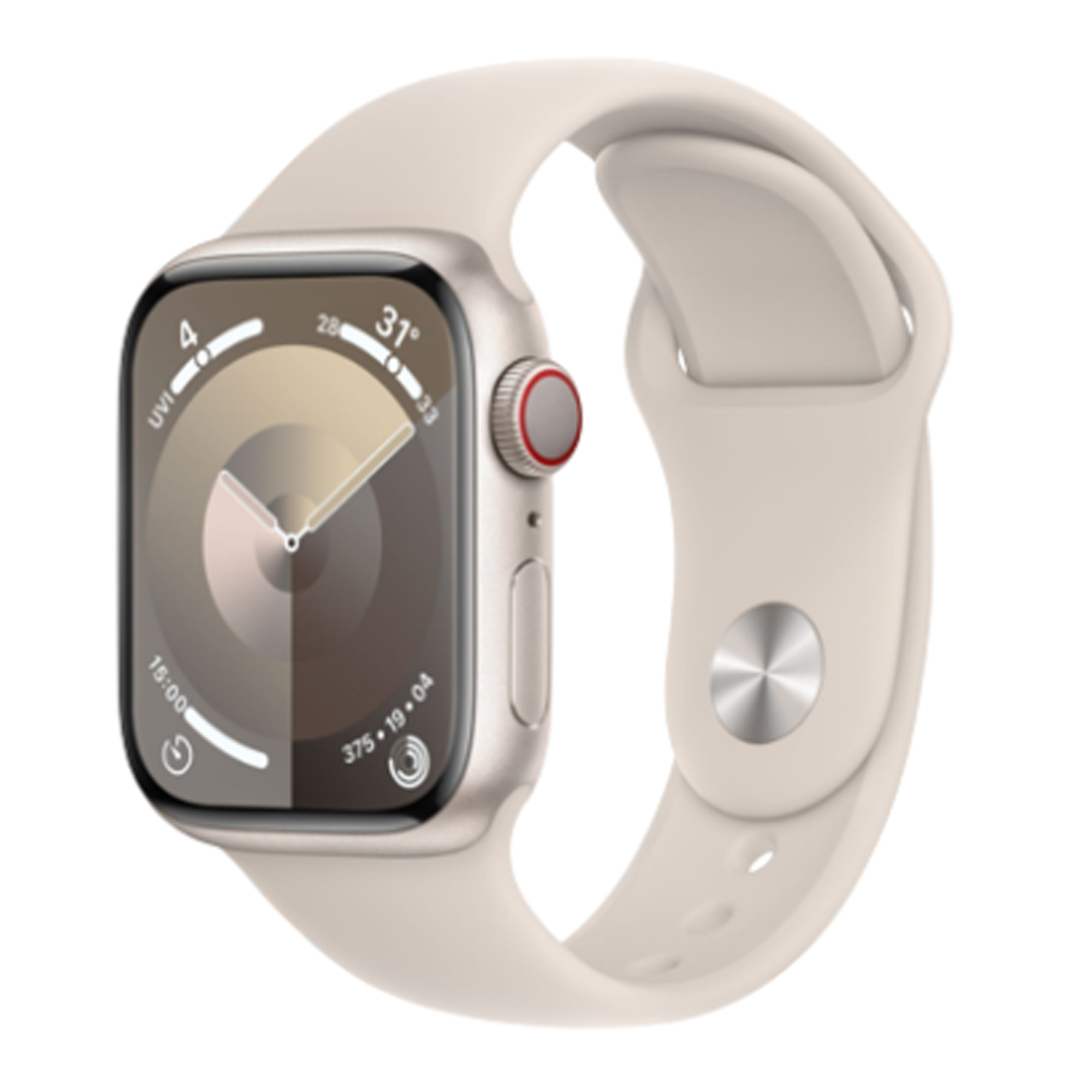 Apple Watch S9 LTE - Viền nhôm dây cao su
