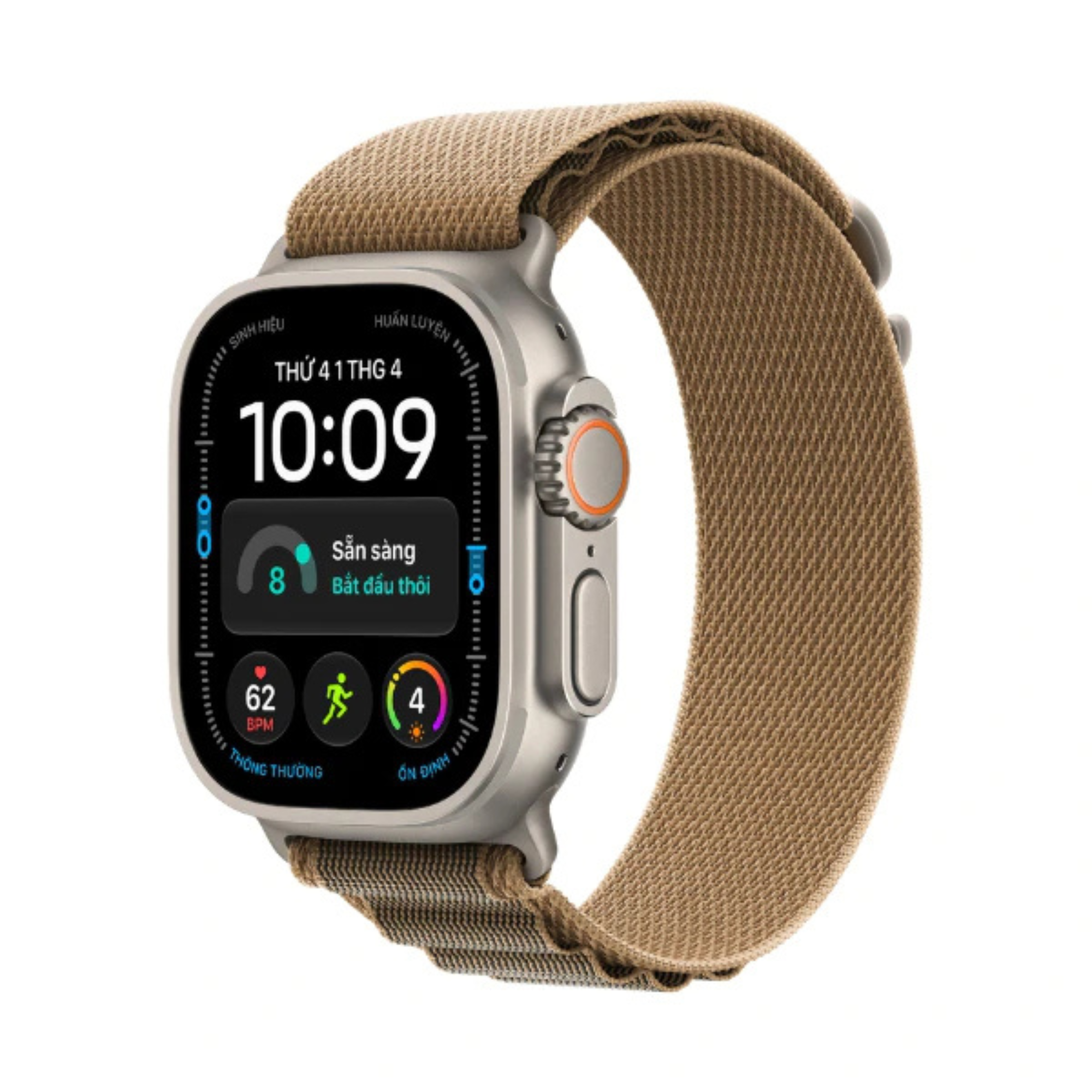 Apple Watch Ultra 4 (2026) 49mm 5G Viền Titan Dây Vải